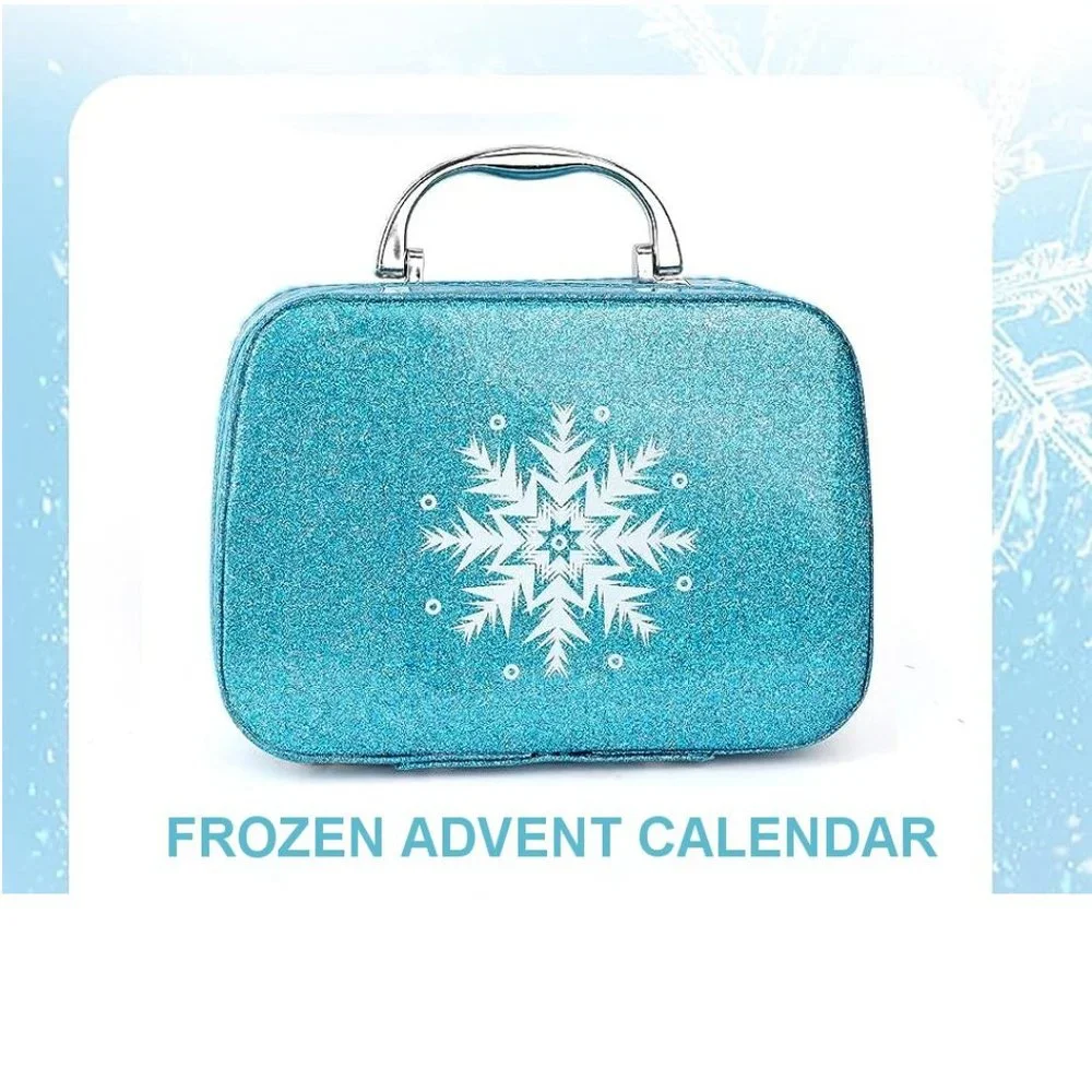 ❄NEW FROZEN  Makeup Case With Makeup/Jewelry For Girls +Gifts